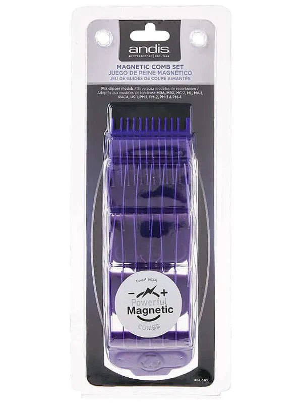 Andis Master Dual Magnetic 5-Piece Attachment Comb Set - Small (#01410) - Image 2