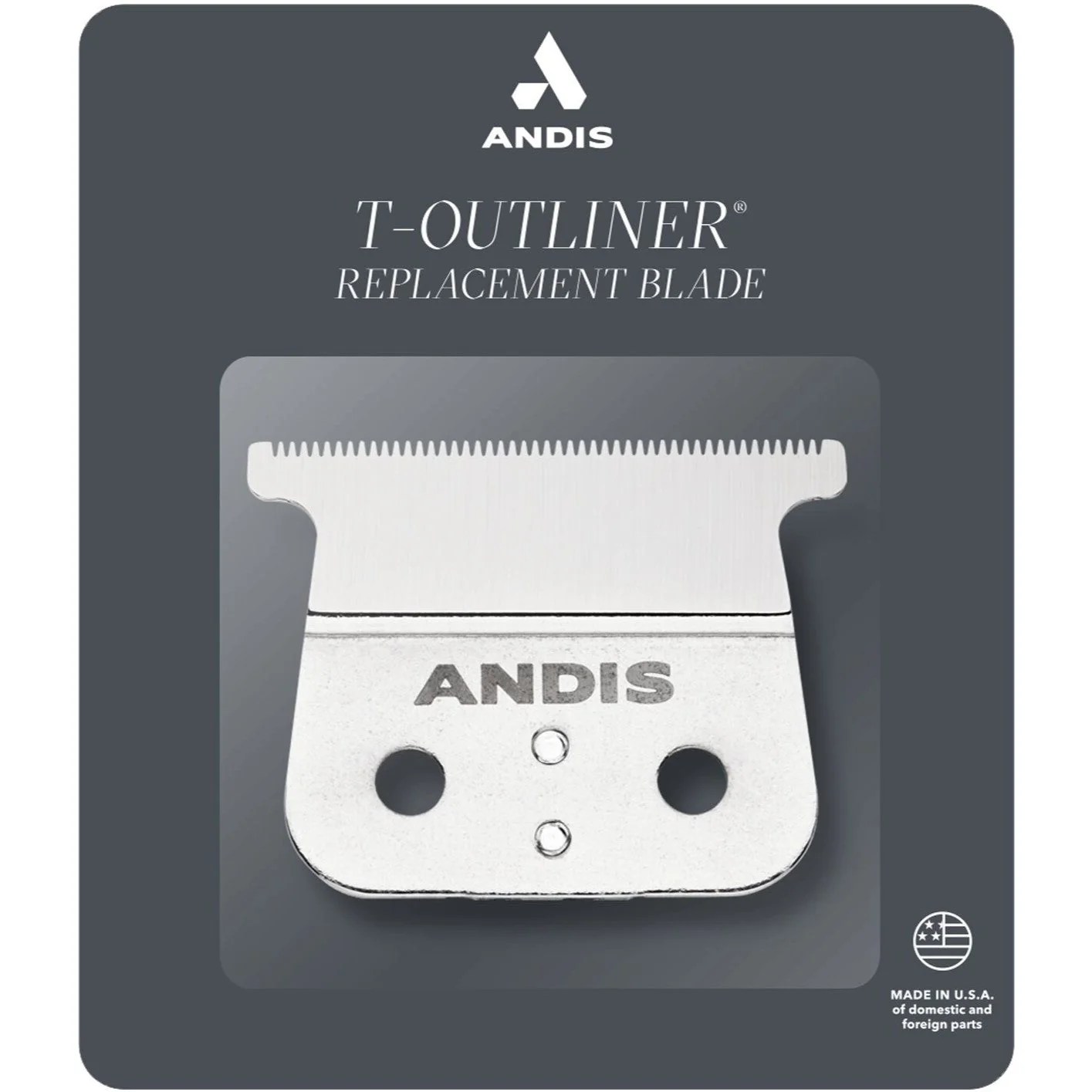 Andis T-Outliner Replacement Blade – Carbon Steel #04521 - Image 3