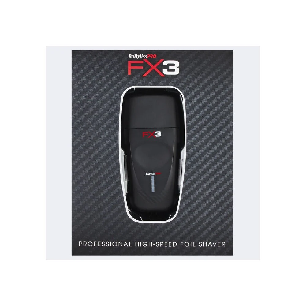 Babyliss Pro FX3 High Speed Professional Foil Shaver - Image 3