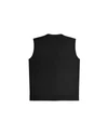 Illuzien Black Sleeveless Barber Jacket - Image 2