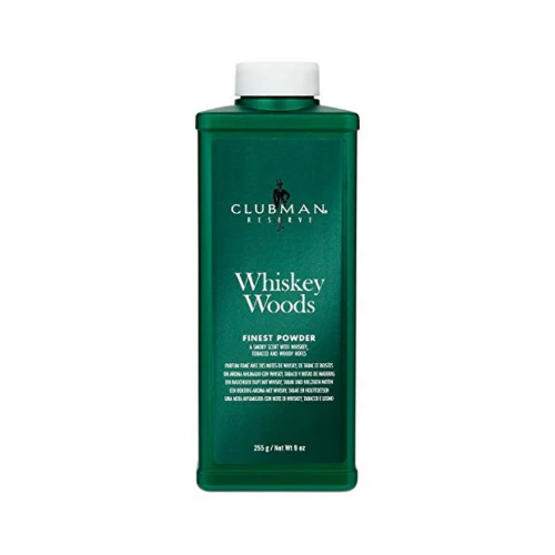 Clubman Pinaud Finest Powder Whiskey Woods 9oz