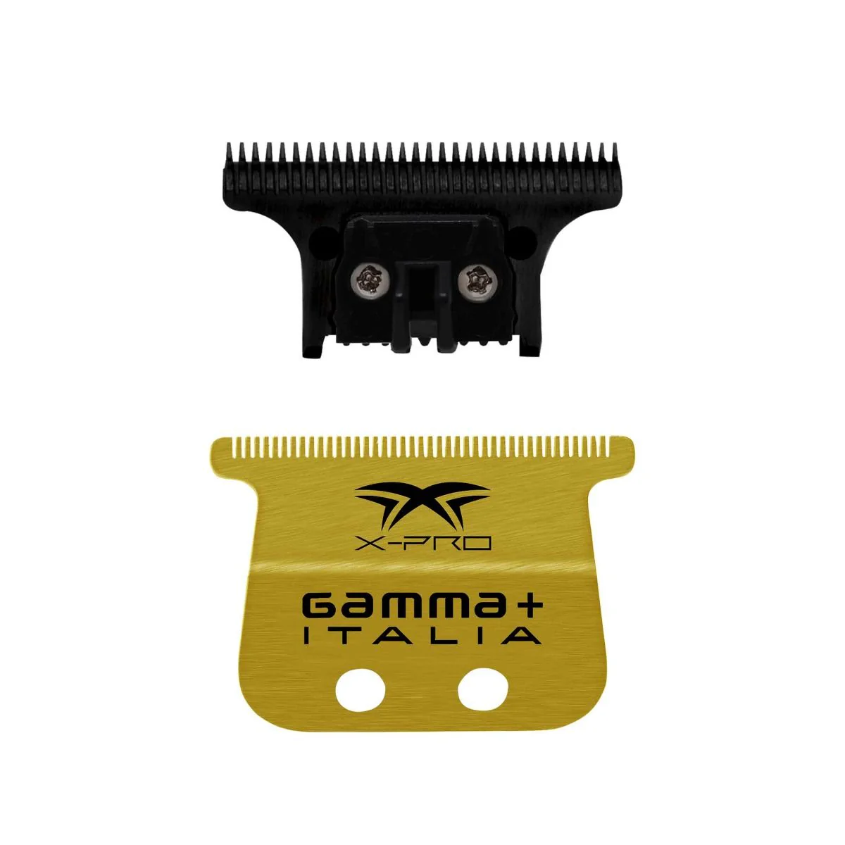 Gamma Gold Titanium X-Pro Wide Fixed Blade w/ Black Diamond DLC "The One" Cutter Trimmer Replacement Blade (GP527GB) - Image 2