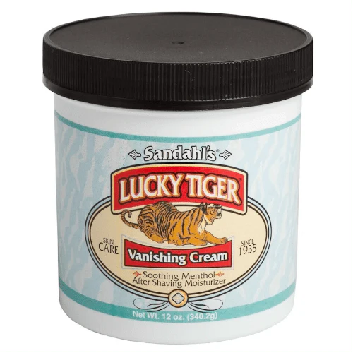Lucky Tiger Vanishing Cream Menthol 12oz. - Image 2