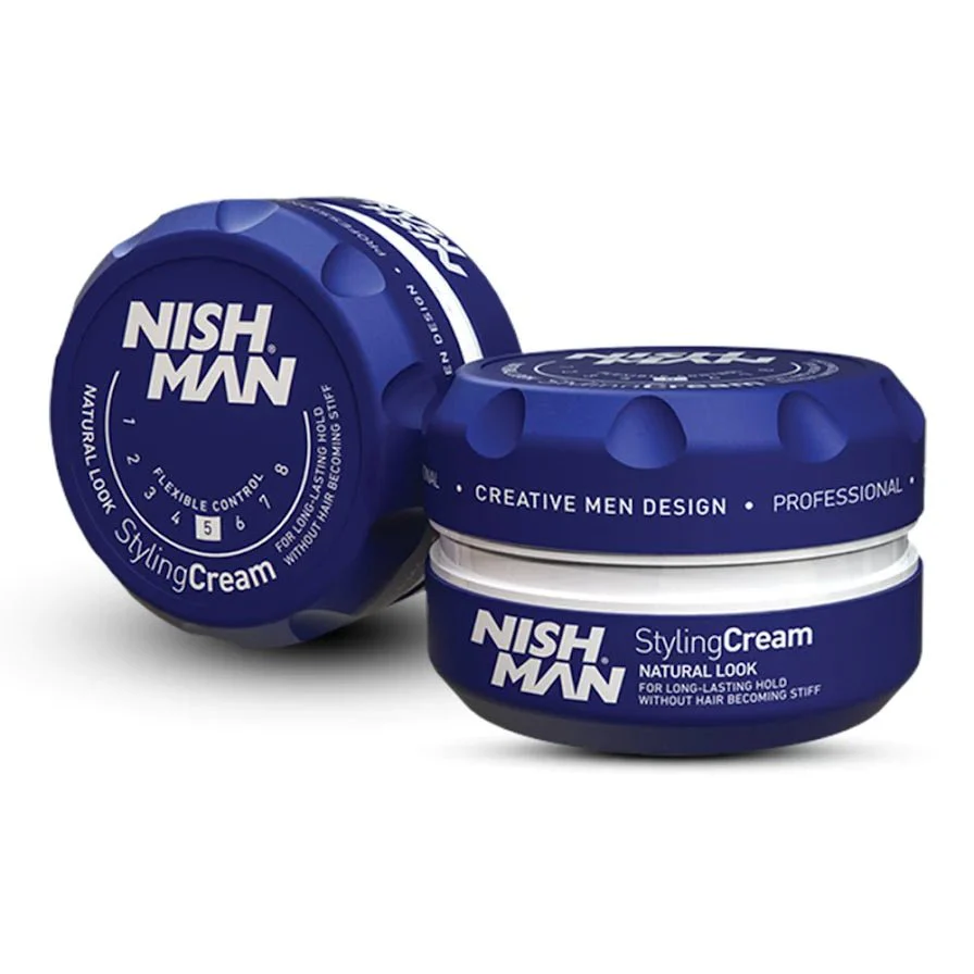 Nishman Styling Cream Blue #5 - Image 3