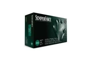 SemperForce Black Nitrile Gloves - Image 4
