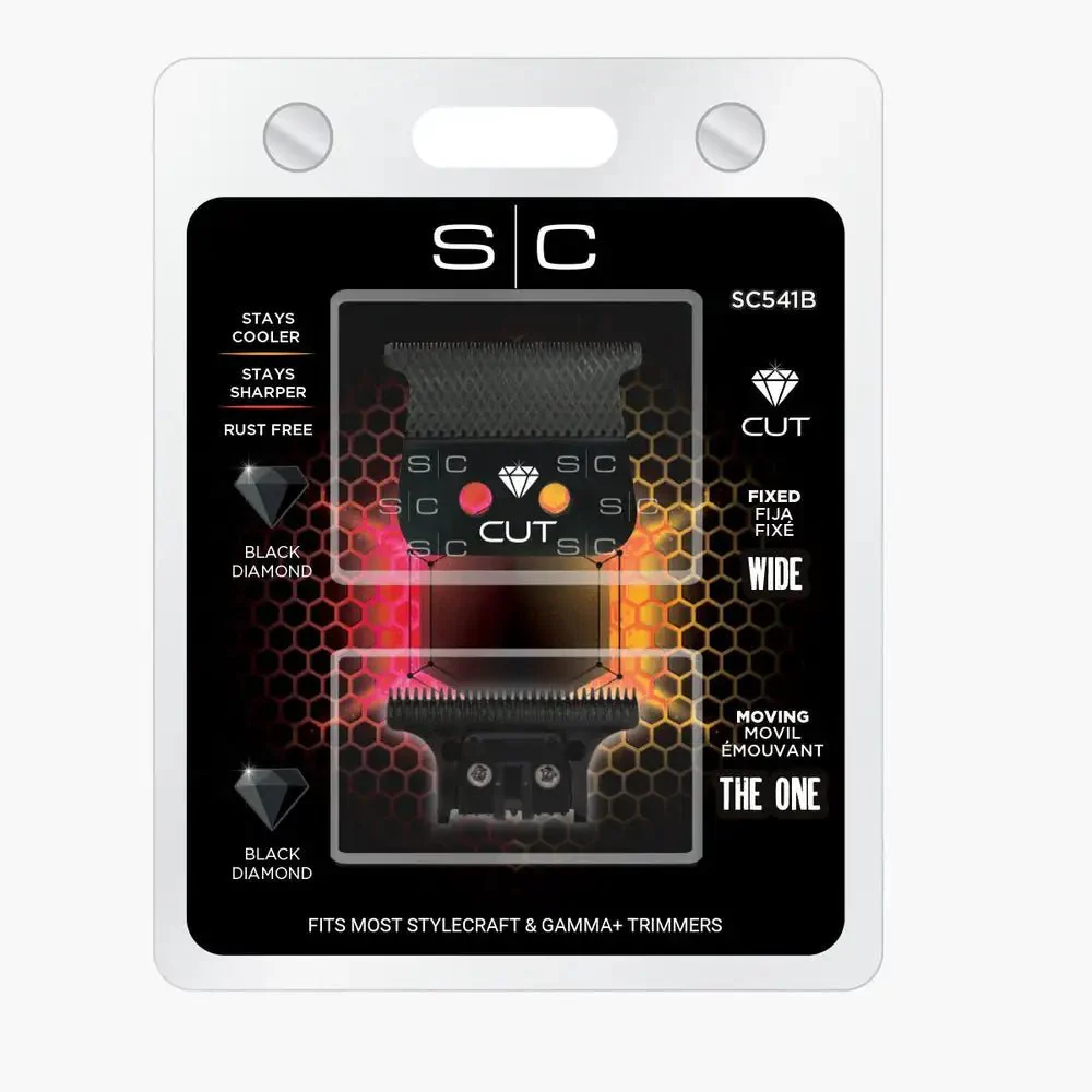 StyleCraft Diamond Cut Fixed DLC and “The One” Cutter Trimmer Blade Set #SC541B - Image 2