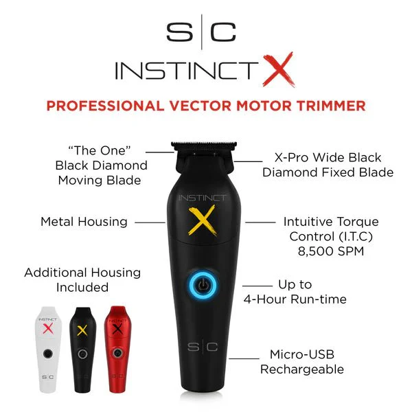 StyleCraft Instinct-X Metal Trimmer (SC411M) - Image 7
