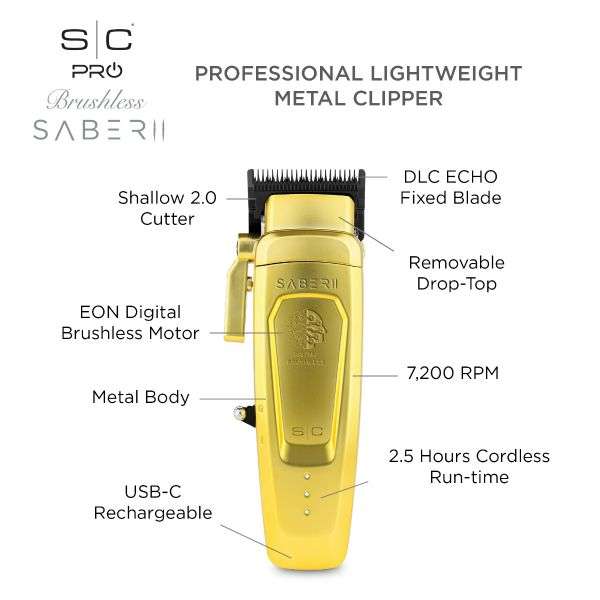Stylecraft Saber 2.0 Cordless Clipper - Image 2
